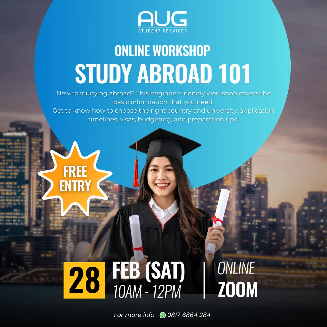 Online Workshop Study Abroad 101 AUG Student Services