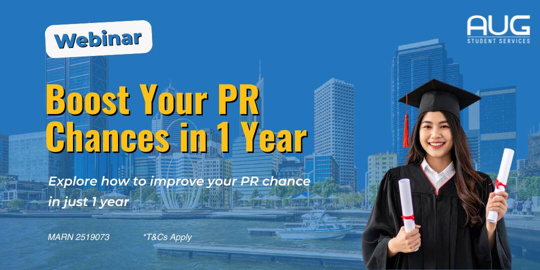 [AUG Perth] How to Boost Your PR Chances in 1 Year