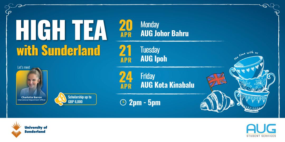 British High Tea & Info Session