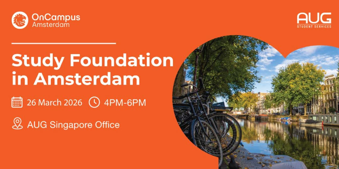 [AUG Singapore] Study in the Netherlands! - AUG Student Services