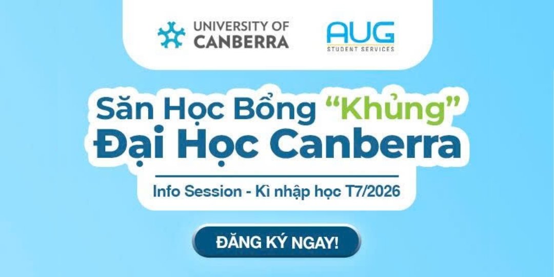 [AUG Hồ Chí Minh] University of Canberra Information Session