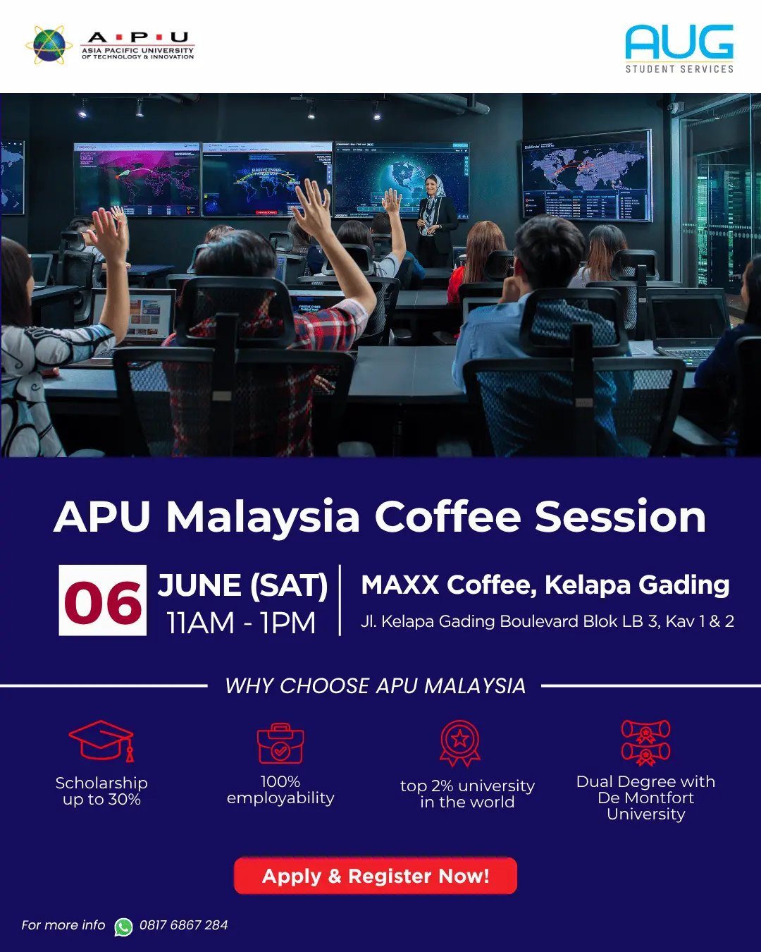 Jakarta APU Malaysia Coffee Session June