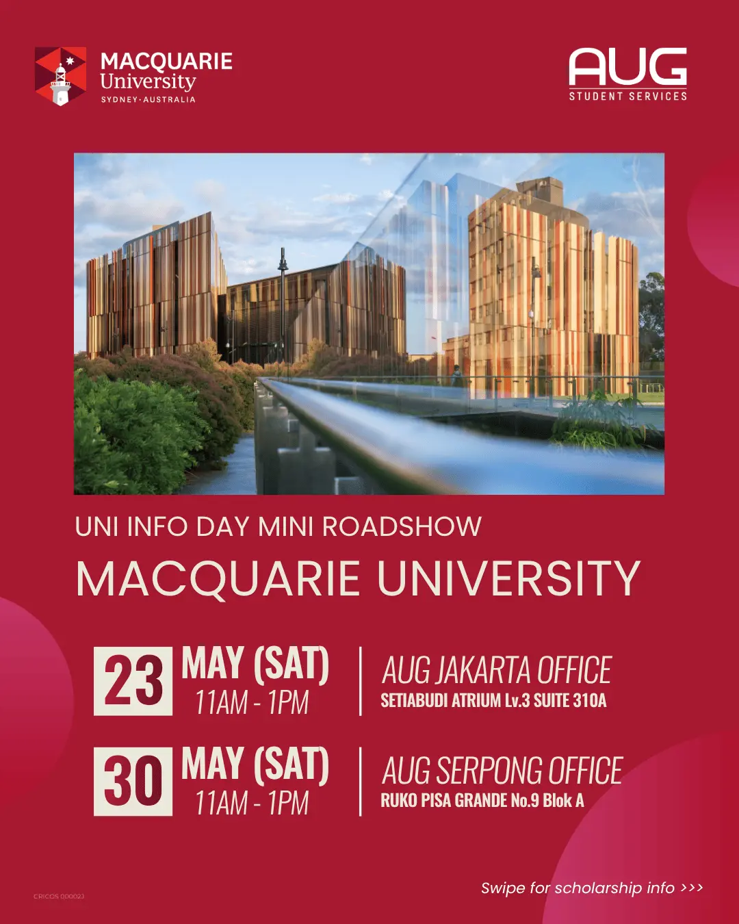 Macquarie univ info day