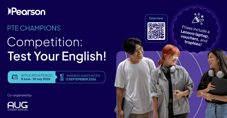 [AUG Subang Jaya] PTE Champions - Test Your English - AUG Student Services