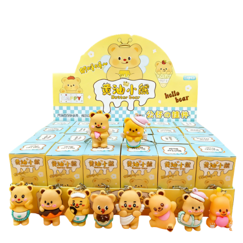 Butter bear Keychain