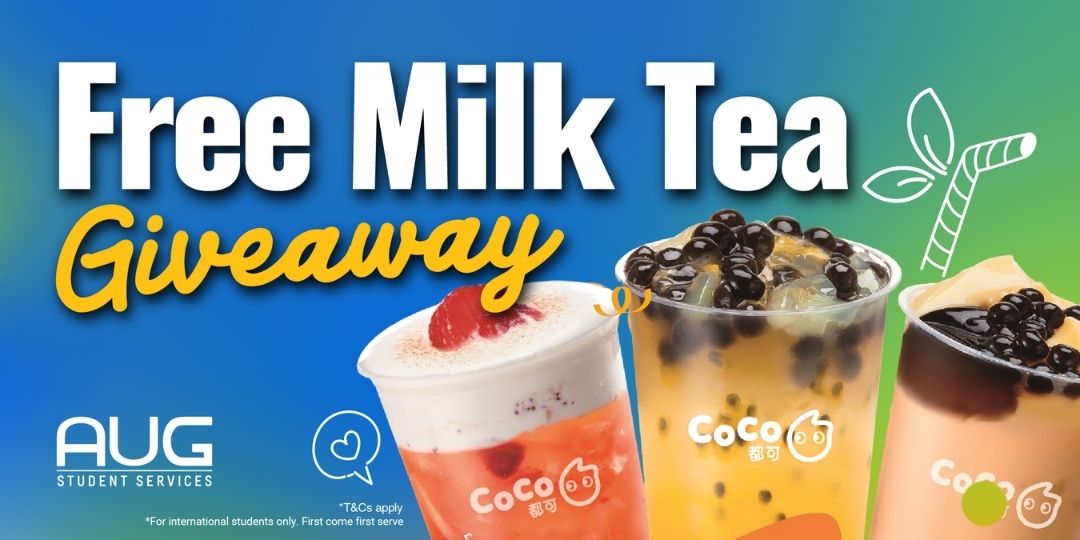 [AUG Adelaide] Free Milk Tea Giveaway