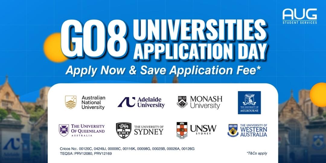 [AUG Manila] Group of Eight Universities Application Day