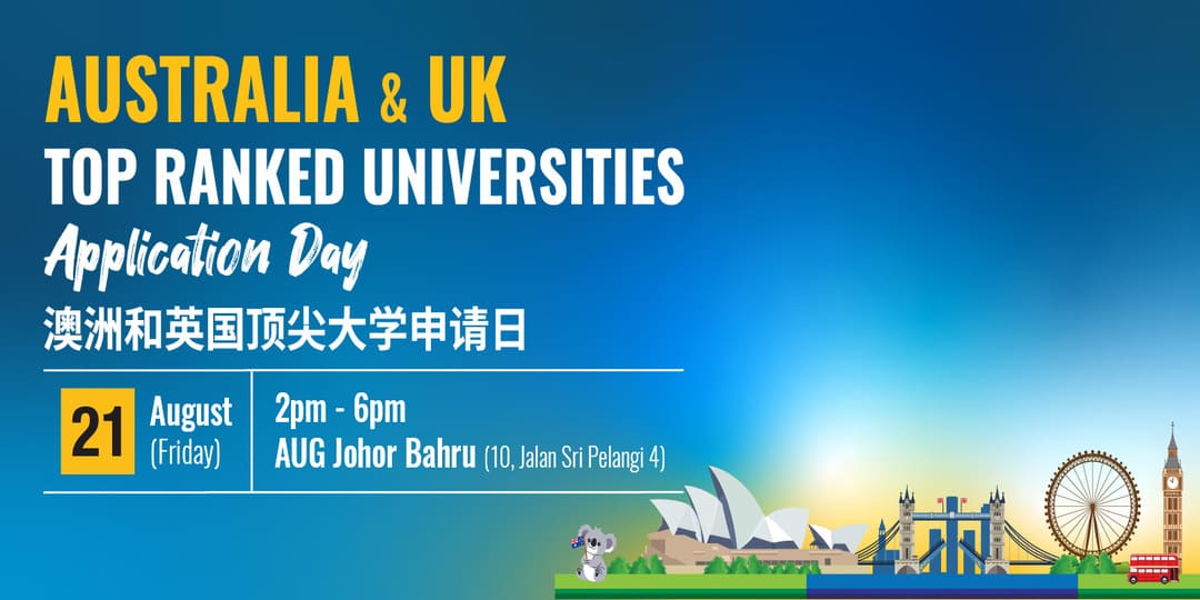 Australia and the United Kingdom Top Ranked Universities Application Day