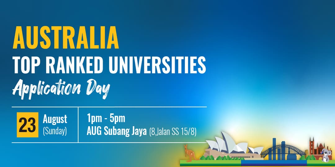 Australia Top Ranked Universities Application Day