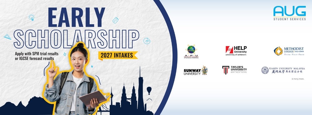 AUG Malaysia - Early Scholarships 2026