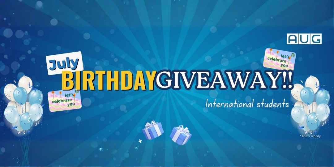 [AUG Sydney] Monthly Birthday Giveaway