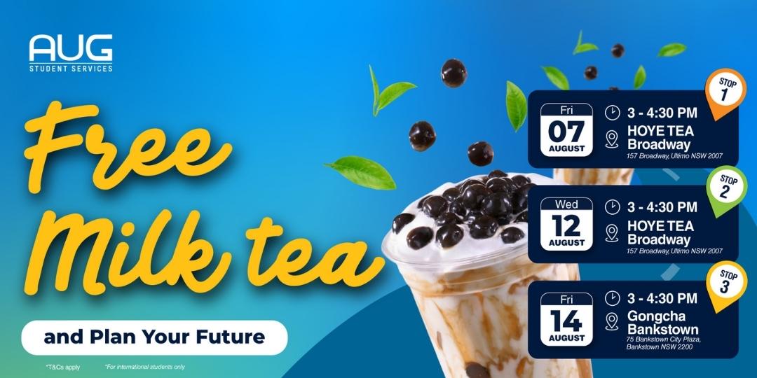 [AUG Sydney] Sweet Day with Bubble Tea on Us!