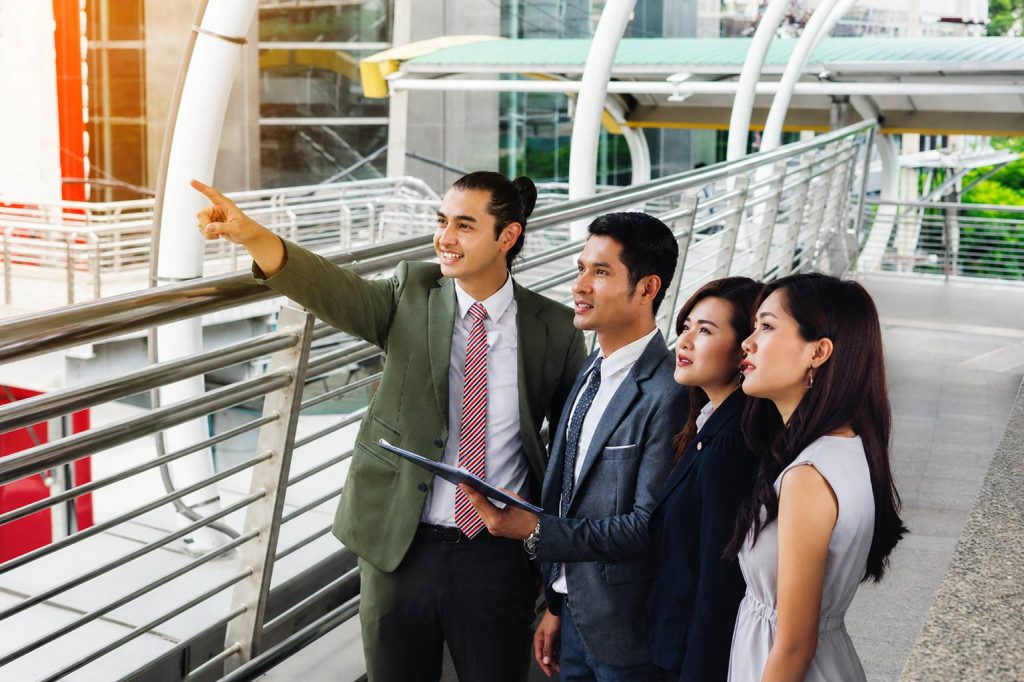 International students exploring career-ready pathways in Australia at a Navitas Careers & Industry campus