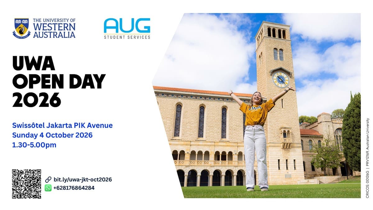 UWA Open Day 2026 Jakarta
