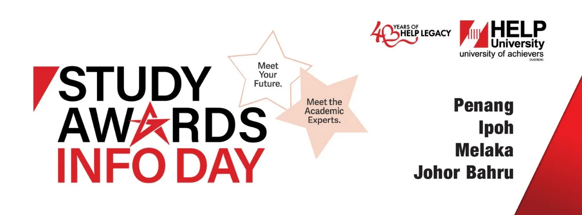 [AUG Malaysia] HELP University Study Awards Info Day - Banner