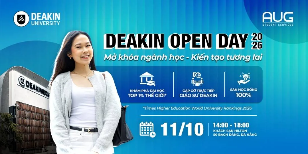 [AUG Đà Nẵng] Deakin University Open Day