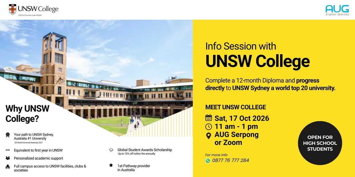 Info Session with UNSW College