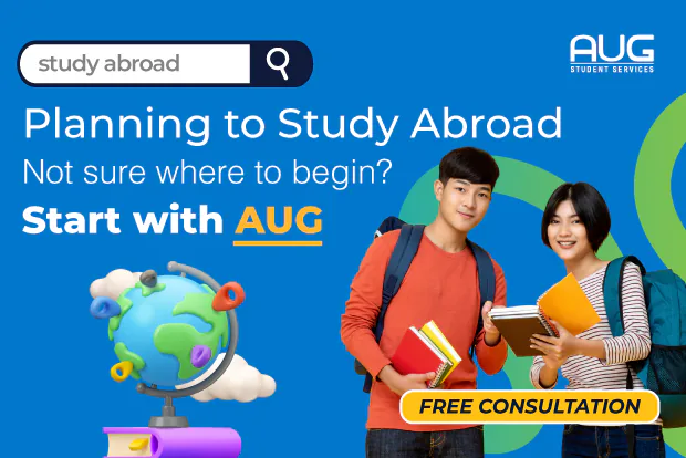 Students planning their overseas university journey