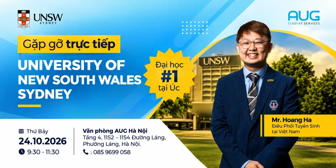[AUG Hà Nội] Gặp gỡ Đại Học New South Wales Sydney